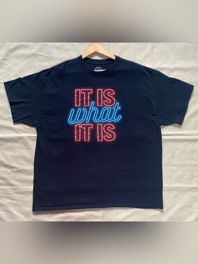 Graphic Graphic Tee "It Is What It Is"